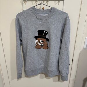 Hillflint Wake Forest Demon Deacons Gray Crewneck Men's Sweater Men’s Medium